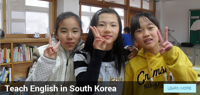South korea teach english jobs
